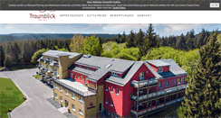 Desktop Screenshot of pension-traumblick.de